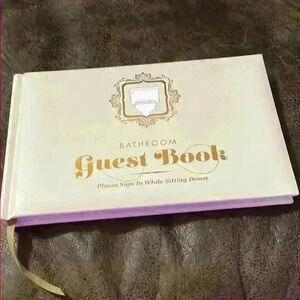 Bathroom guestbook‎